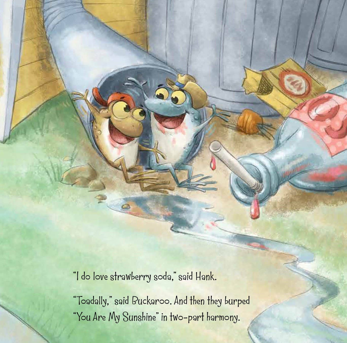 Back Roads, Country Toads picture book