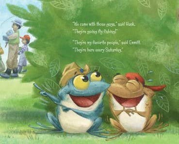 Back Roads, Country Toads picture book