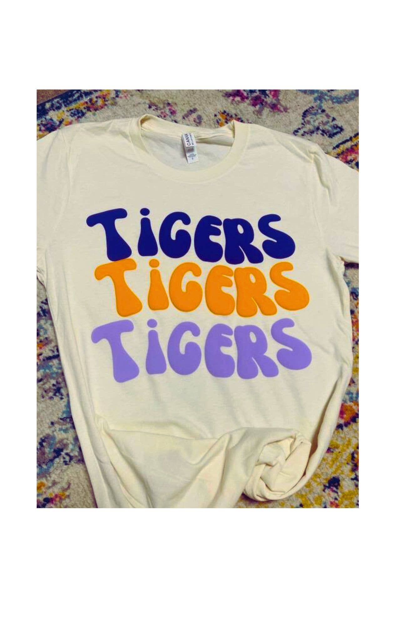 Tigers Tigers Tigers- Puff: White