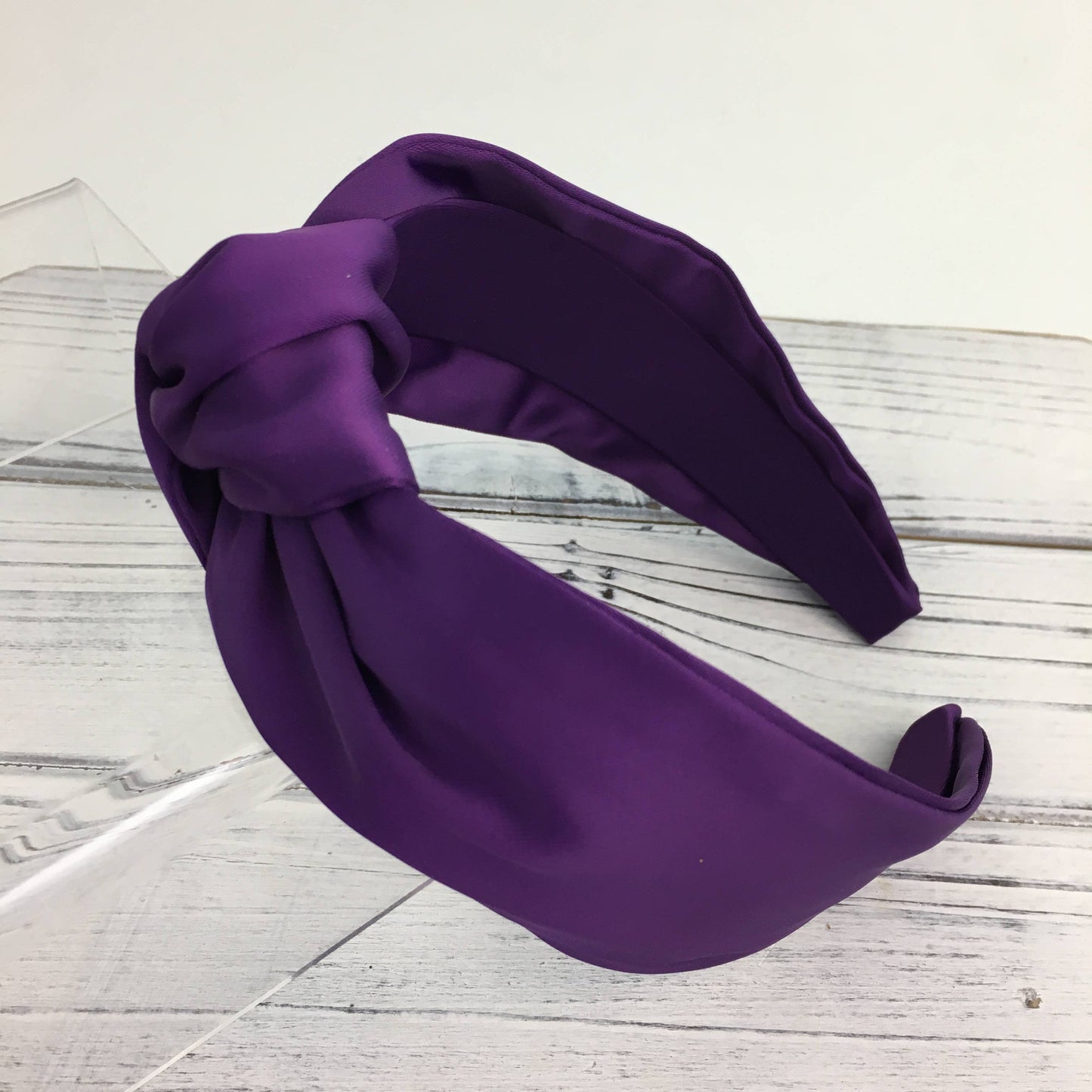 Plain Knot Headbands - Purple