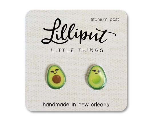 Avocado Earrings